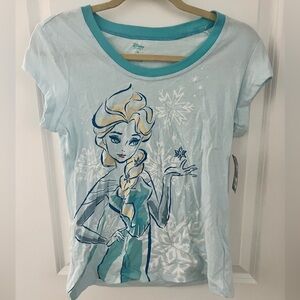 NWT Disney Store Frozen Elsa Pajama Top, Size M